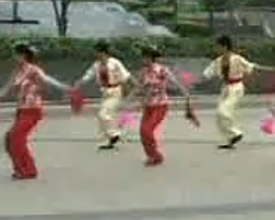 第一套海派秧歌 扇绢 扇子舞视频免费下载
