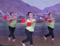回族健身舞动作分解演示 舞动广西系列民族健身操健身舞教学视频