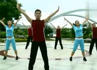 汉族健身操视频音乐 舞动广西系列民族健身操健身舞