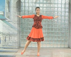 北方女孩广场舞可爱的一朵玫瑰花 编舞艺子龙 广场舞视频歌曲免费