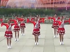 高安飞扬广场舞《美丽中国走起来》