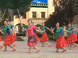 广场舞爱人的翅膀舞蹈视频 汉中三国沙栗舞队与王梅共舞《爱人的翅膀》