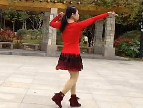 广州新盛广场舞宝贝你最美背面舞蹈视频 宝贝你最美广场舞 