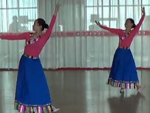 藏族舞蹈歌唱 民族舞欣赏