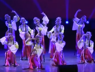 舞蹈风华百代 中国东方演艺集团原创大型歌舞诗《水墨中华·雅》