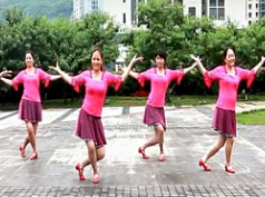 重庆葉子广场舞《广场舞跳起来》正面背面演示附分解 《广场舞跳起来》歌词歌曲