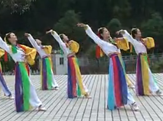 舞韵姐妹广场舞炫舞民风 第2套北京秧歌