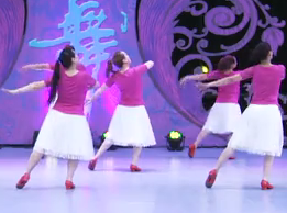 我的祖国我的梦背面舞蹈视频 杨艺全民广场健身舞第十六季