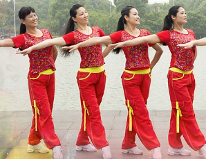 张春丽广场舞把心给你 杭州队演绎 最新热门中老年广场舞