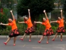 沅陵紫玫瑰广场舞夏尔巴女孩 夏尔巴女孩索洁广场舞教学视频