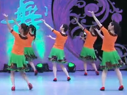 阿里山的姑娘广场舞背面演示 杨艺全民广场健身舞第十六季