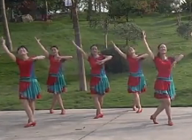 戴儿广场舞 幸福歌 天门地方文化特色的舞蹈