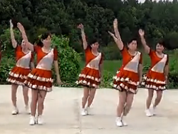 游城广场舞舞动中国 团队队形版 舞动中国歌词歌曲