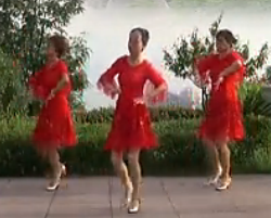 重庆冰彩广场舞火一样的情歌 编舞茉莉 中老年广场健身舞
