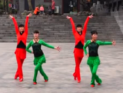吉美广场舞蹦蹦舞含动作分解 蹦蹦舞对跳舞蹈视频