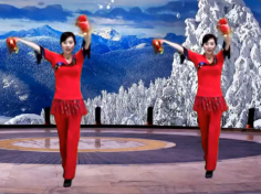 游城广场舞健康是福正反面含教学 秧歌舞 2016年最新热门中老年广场舞