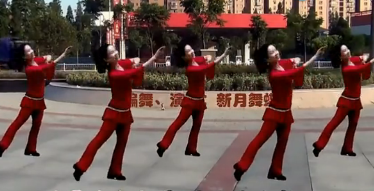 广场舞开心每一天舞蹈视频 新月舞蝶广场舞 分解动作附