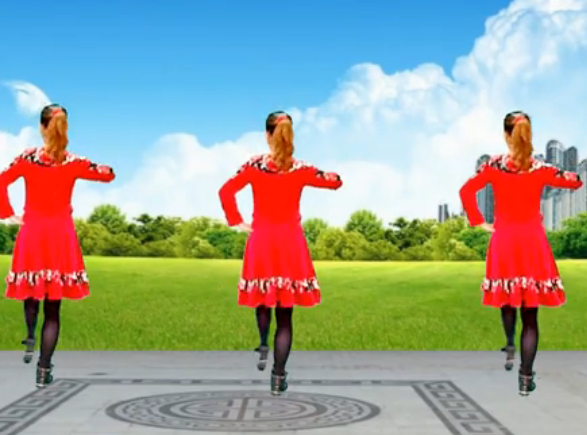 青梅竹马 正背面演示2016最新广场舞 中老年广场舞 视频舞曲
