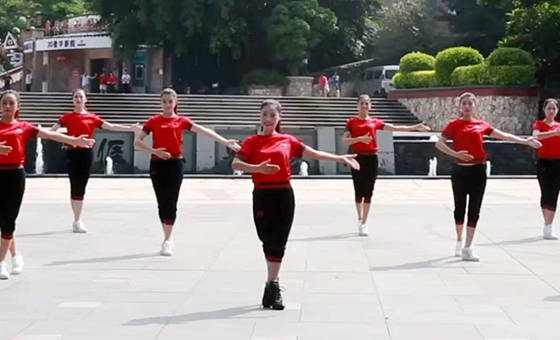 你好邻居广场舞舞蹈视频 茉莉广场舞 分解动作教学附