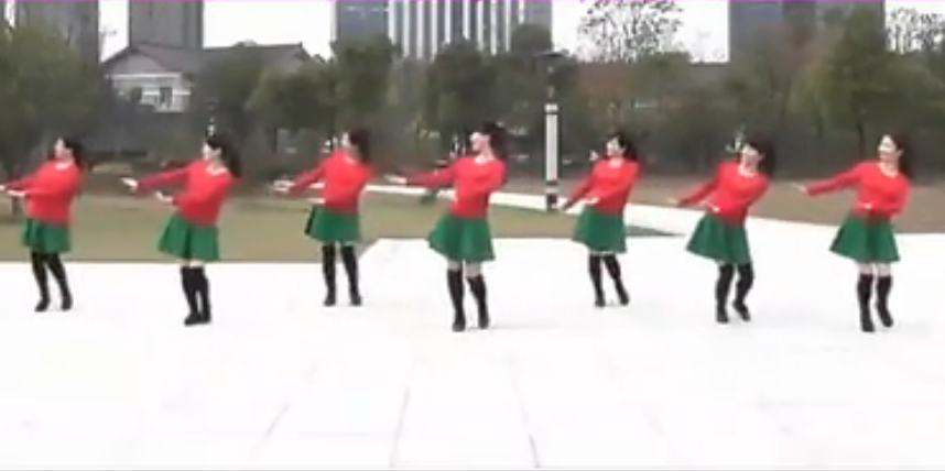 广场舞浅浅唱教学舞蹈视频 动动广场舞 分解动作附舞曲