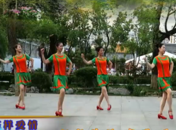 中老年花样爱情刘荣广场舞视频舞曲  花样爱情舞蹈教学视频