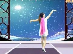 广场舞冬天里的白玫瑰舞蹈视频 靓晶晶广场舞 分解动作演示