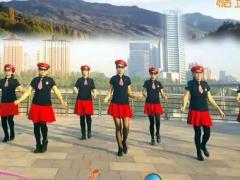 广场舞关东情舞蹈视频 魅力无限广场舞 团队正面演示水兵舞