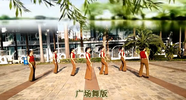 凤凰香香广场舞 冬天里的一把火广场舞 舞台版广场版演示附分解