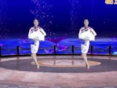 济南朵朵广场舞 百万个吻舞蹈视频 原创扇舞分解教学