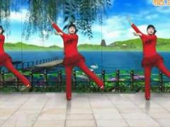 益馨广场舞 欢乐中国年舞蹈视频 原创新年舞分解教学