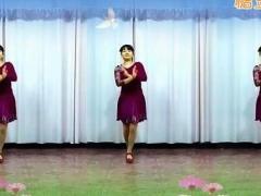 益馨广场舞 红尘情歌舞蹈视频 原创64步步子舞分解教学