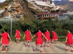 春英广场舞 我要去拉萨舞蹈视频 藏族舞分解教学