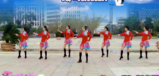 新月舞蝶广场舞 我怎么可以这么帅舞蹈视频 分解动作教学