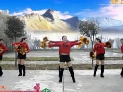 慧慧广场舞 梦想嗨起来舞蹈视频 变队形花球舞分解教学