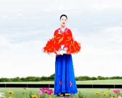 北京望京凤凰姐妹广场舞 春天年年到人间 朝鲜族舞广场舞扇子舞