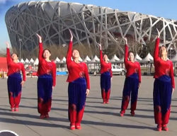 格格广场舞美丽中国 舞曲、视频 沙宝亮/徐千雅《美丽中国》