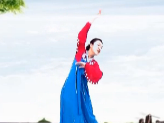 北京望京凤凰姐妹广场舞 朝鲜舞个人展示 桔梗谣