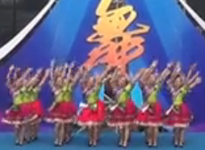 周思萍广场舞欢乐土家舞 好心情舞蹈队表演 2016重庆市群众广场舞展演