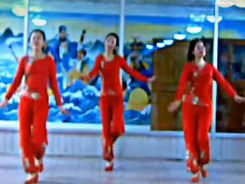 清柠舞蹈队广场舞舞动人生 团队版 《舞动人生》歌词歌曲