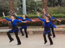 阿达音广场舞一起跳吧含动作分解 藏族版步子舞