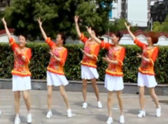 沅陵燕子广场舞母亲队形表演含分解教学 母亲节广场舞