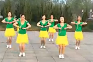 叶梦广场舞《给力》集体版 中老年广场舞下载 舞曲视频下载