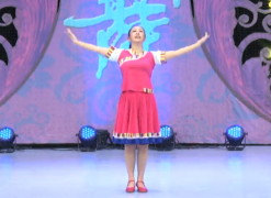 慧文广场舞汉地雪莲 北京加州广场舞个人版 阿斯根《汉地雪莲》歌曲