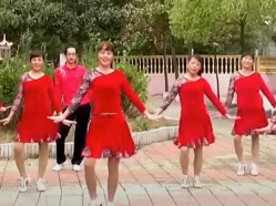 惠汝广场舞人在旅途正反面含教学 舞曲云菲菲《人在旅途》