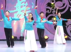 赵雅芝广场舞洪泽湖我的家乡舞蹈视频 苏北民歌