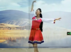 艺莞儿广场舞玛智正反面含教学分解 藏族舞