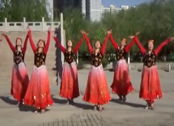 流沙河广场舞新疆人舞蹈视频