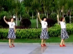 翠屏快乐广场舞中学时代正反面 40步