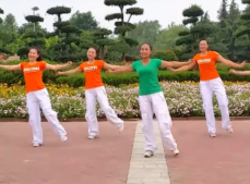 舞动旋律2007健身队广场舞吉祥 正反面含教学 演唱：春雷