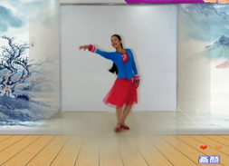 王梅广场舞《画颜》编舞：王梅（个人版）视频舞曲